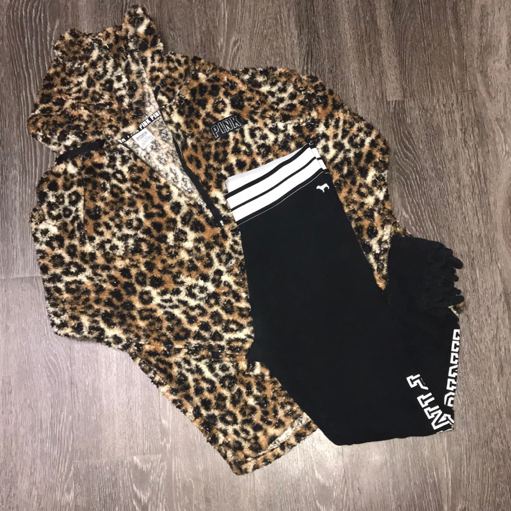Bundle- Cheetah Hoodie & Cotton Legging